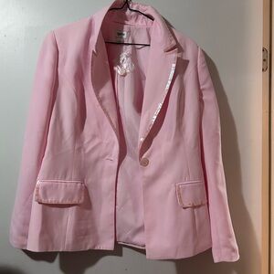 New! Pink Jacket & Skirt Set